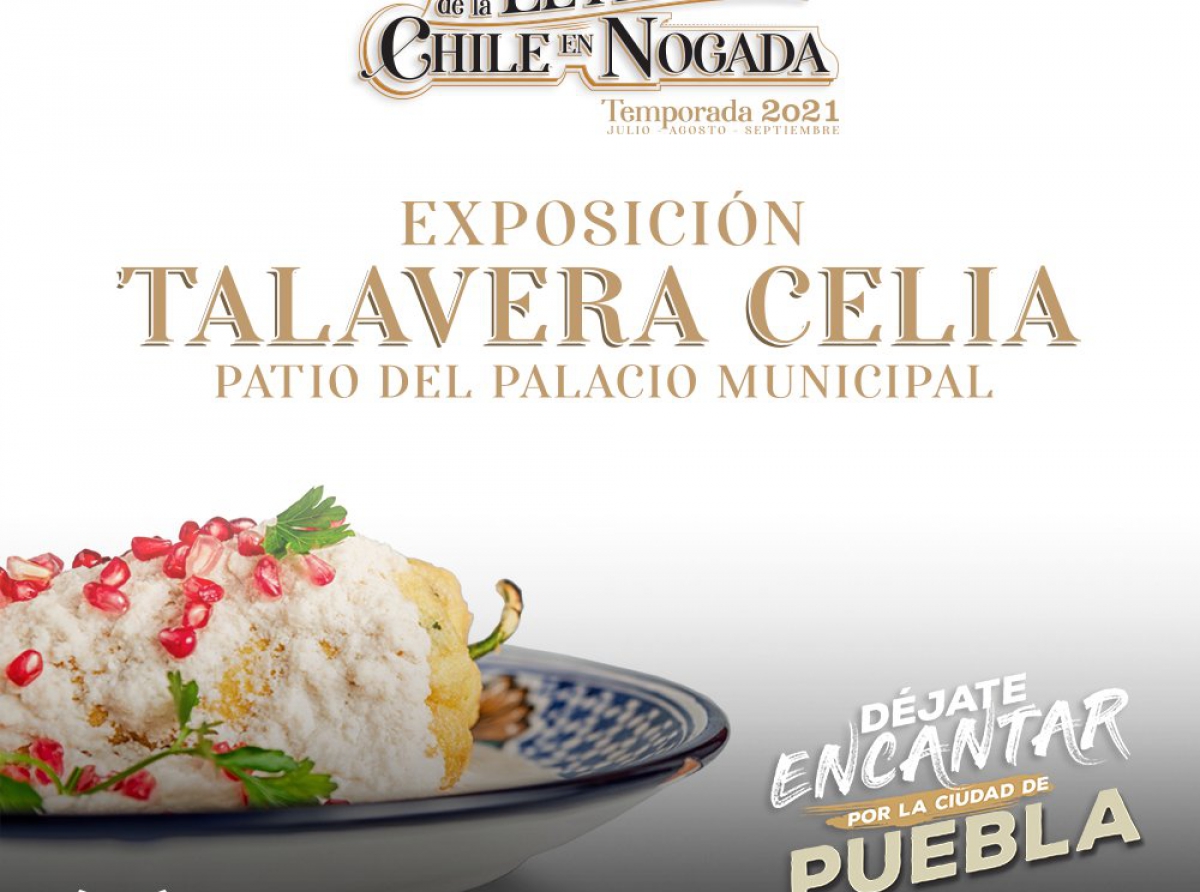 Alista Turismo Municipal festejos por 200 años de la receta del Chile en Nogada.